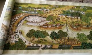6米清明上河图十字绣作品是否有收藏价值 清明上河图6米成品